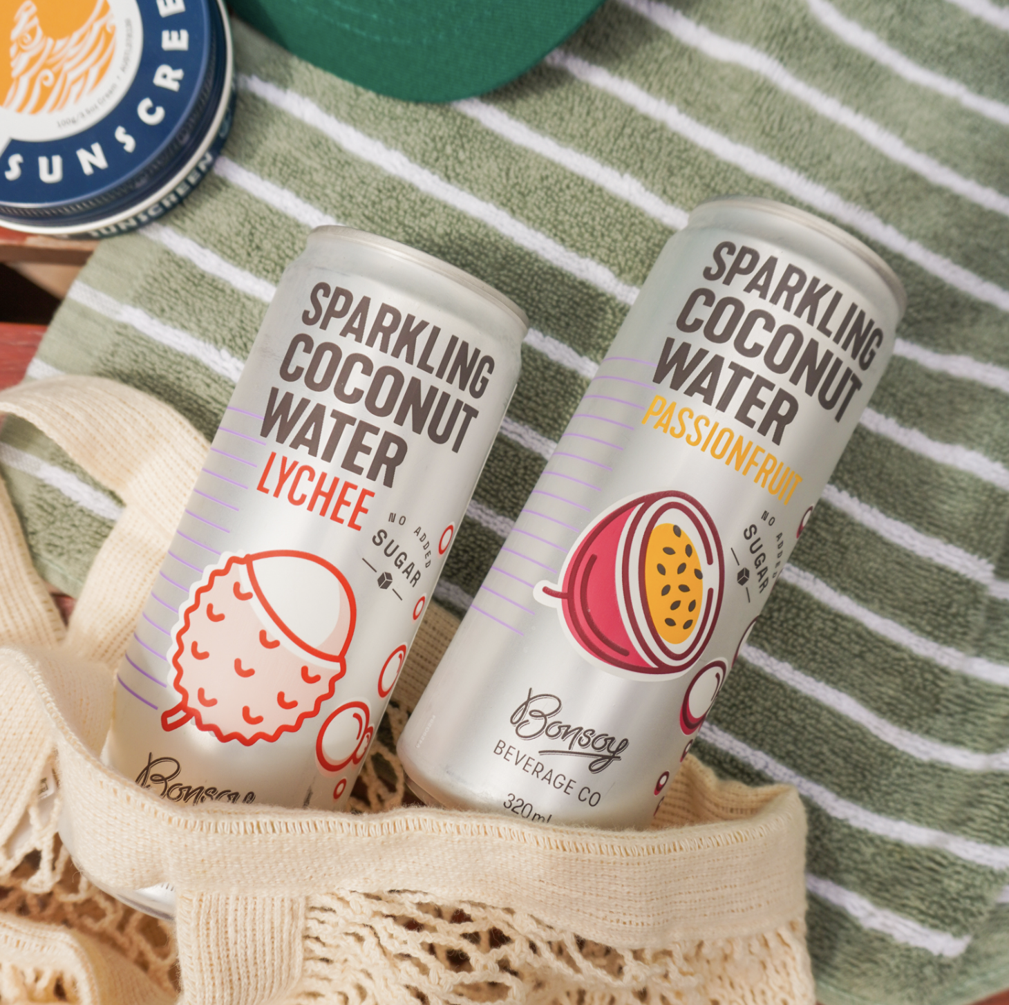 Sparkling Coconut Water with Passionfruit - Bonsoy x 12